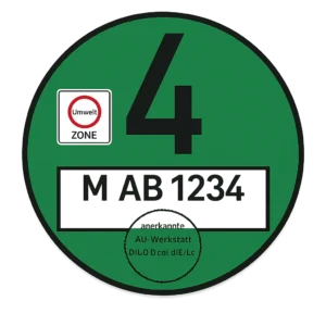 Grüne Plakette